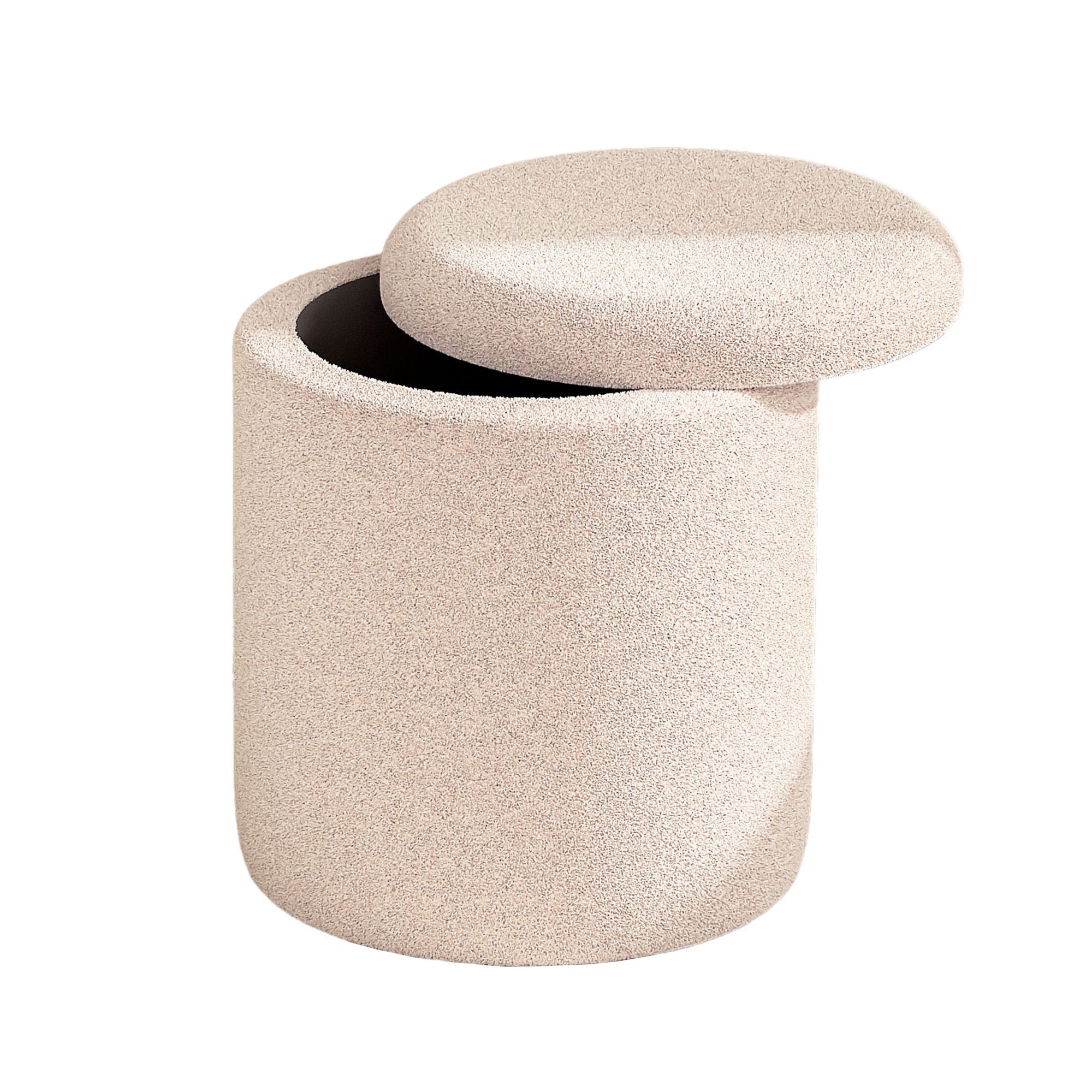 Lambswool Storage Stool  