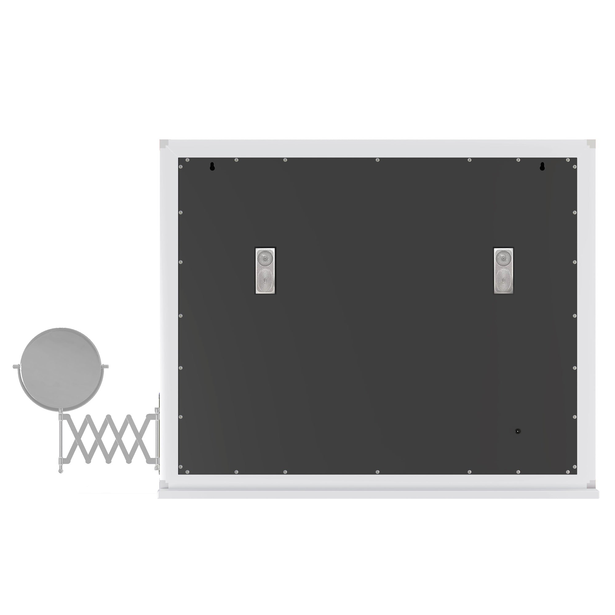 Hollywood 20 Bulbs Light Mirror with Bluetooth Speaker