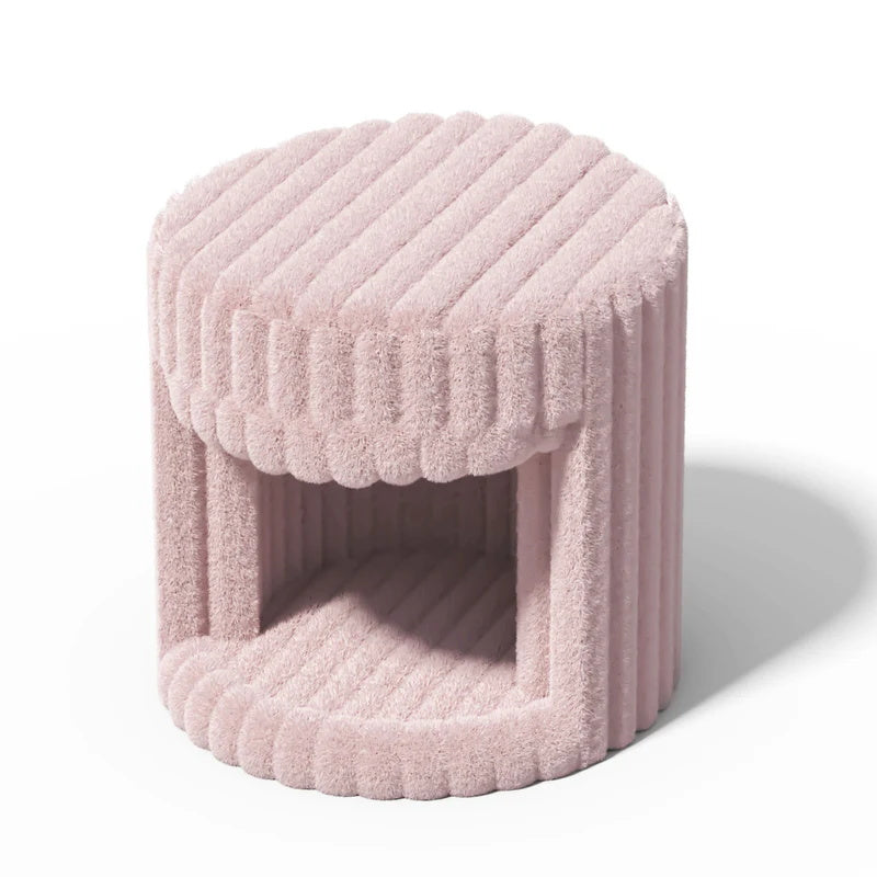 Super Soft Rabbit Hair Cat Bed