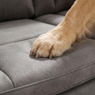 Charlie Gray Power Recliner Sofa & Loveseat & Chair