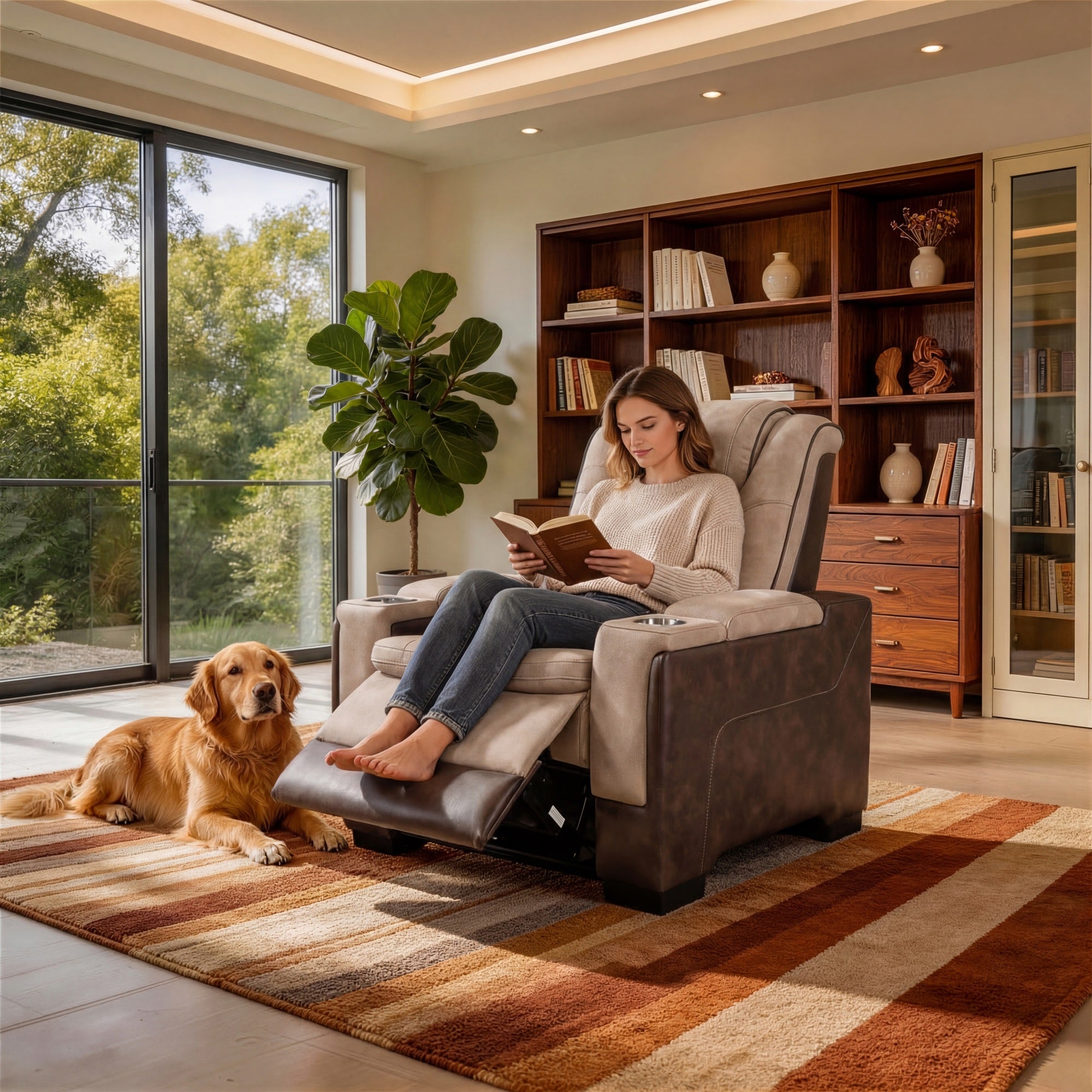 Charlie Brown Power Recliner