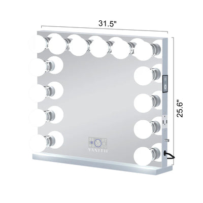 Marilyn Hollywood Vanity Mirror Pro with 14 Dimmable LED Bulbs
