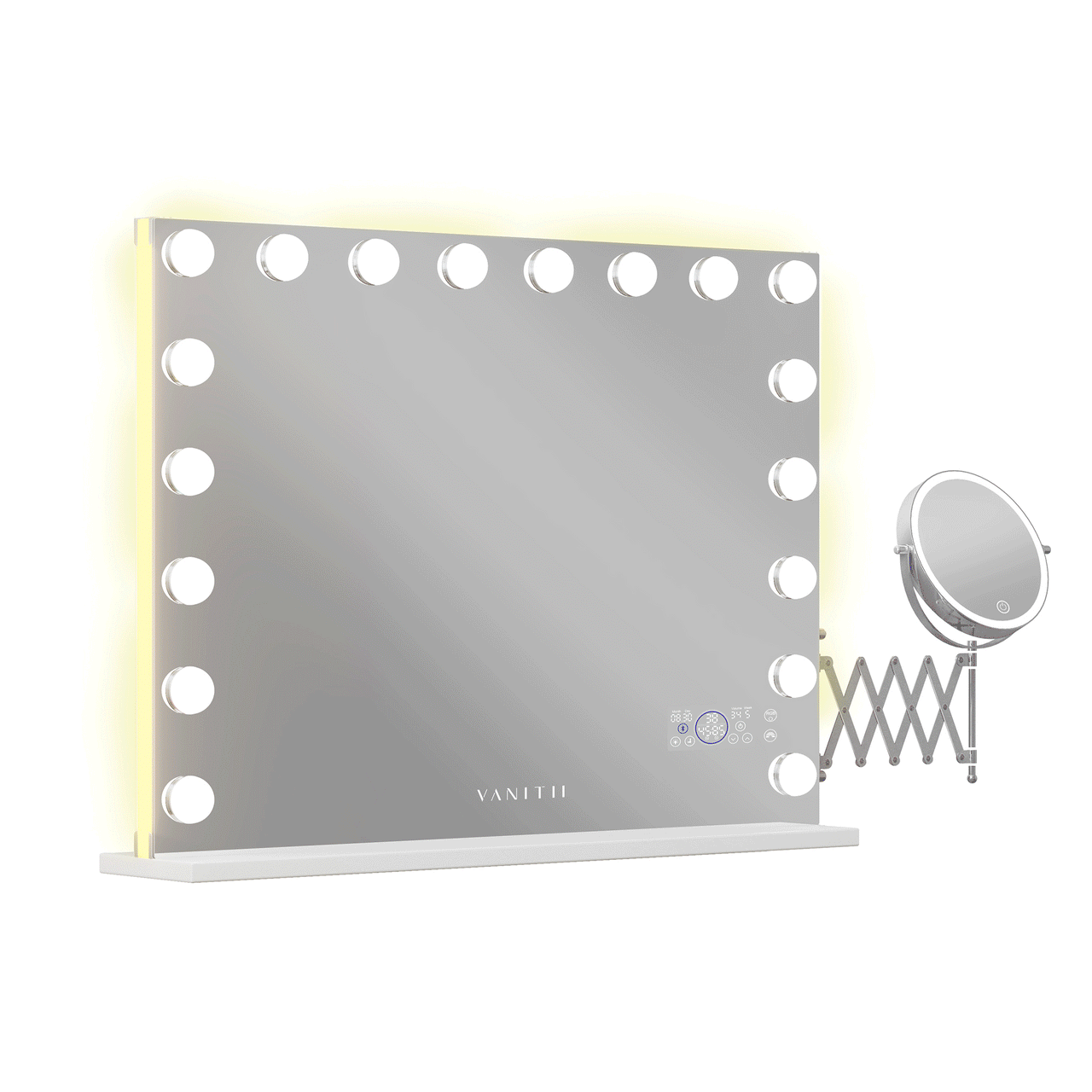 Hollywood 18 Bulbs Vanity Mirror with RGB Lighting