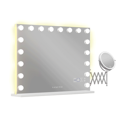 Hollywood 18 Bulbs Vanity Mirror with RGB Lighting