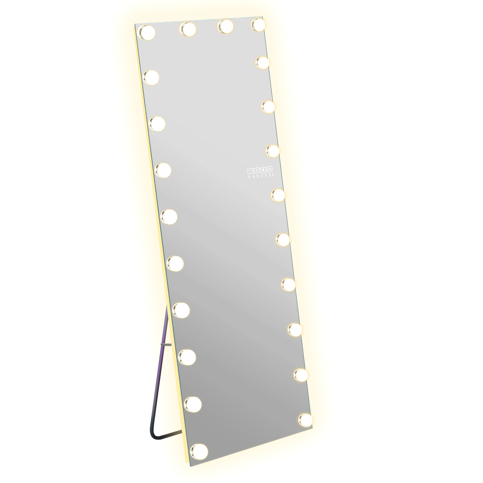 Hollywood Vanity Mirror - Full Length Vanity Mirror with Bluetooth Speaker