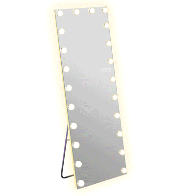 Hollywood Vanity Mirror - Full Length Vanity Mirror with Bluetooth Speaker