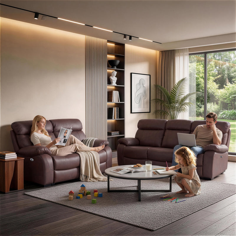 Harry Brown Power Recliner Sofa & Loveseat